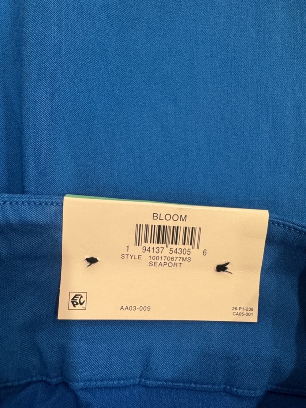 INC International Concepts Electric Blue Capri Mid Rise Pants - Picture 6 of 8